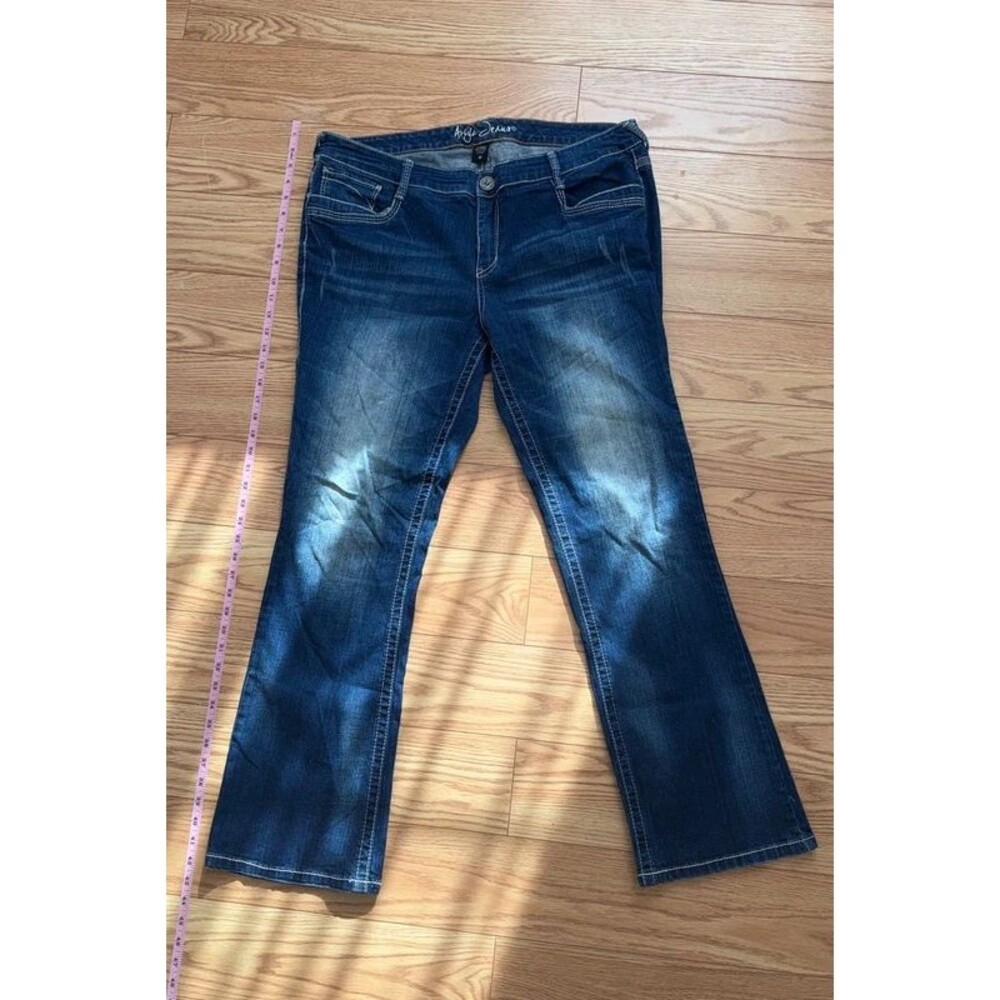 women’s dark wash boot cut ariya jeans